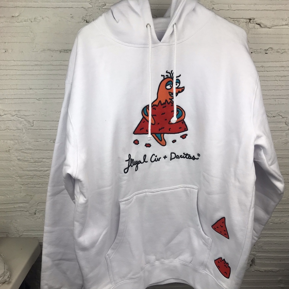 Illegal Civilization X Doritos Hoodie Size Large